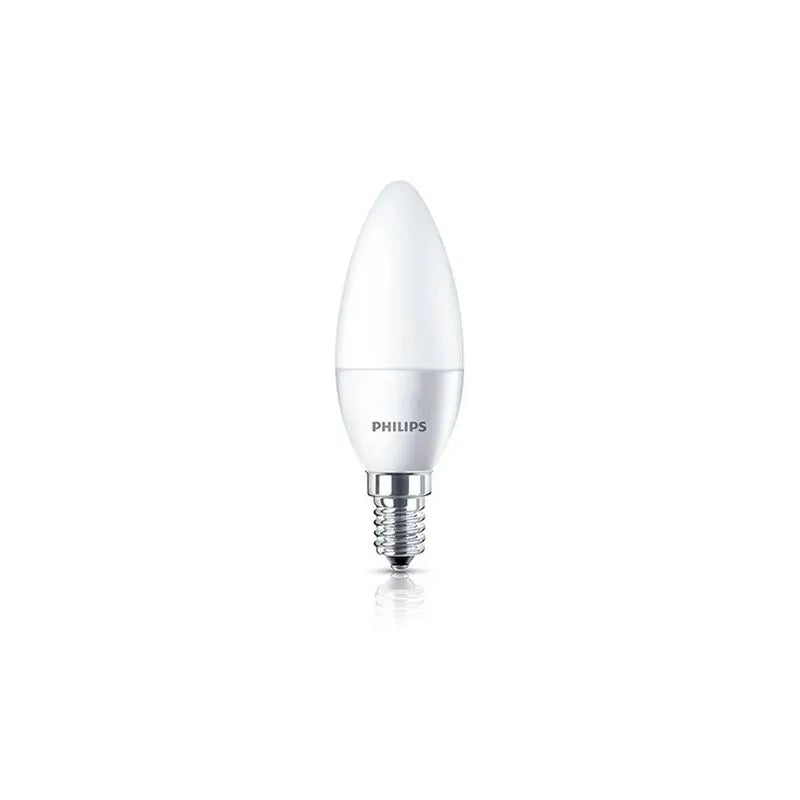 Lampada Vela 3.5w Philips Quente 2700K E14 Adaptador E27