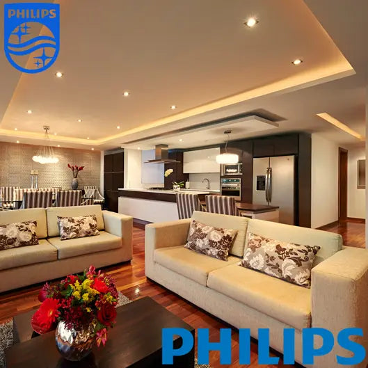 Fita Led Philips COB 5 Metros 8.5w 24v Luz Quente 3000k 720lm/m