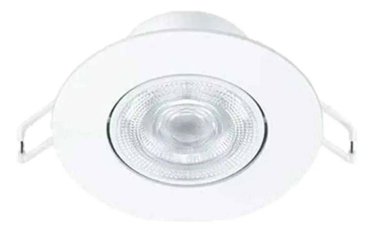 Spot Led Philips Redondo Embutir 6.2w Luz Branca 6500K