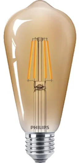 Lampada Retro Filamento Philips ST64 4w Luz Quente 2500K